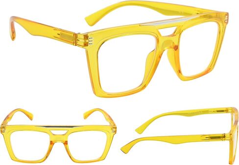 نظارات قراءة عصرية مكونة من 4 قطع للنساء والرجال in Kuwait