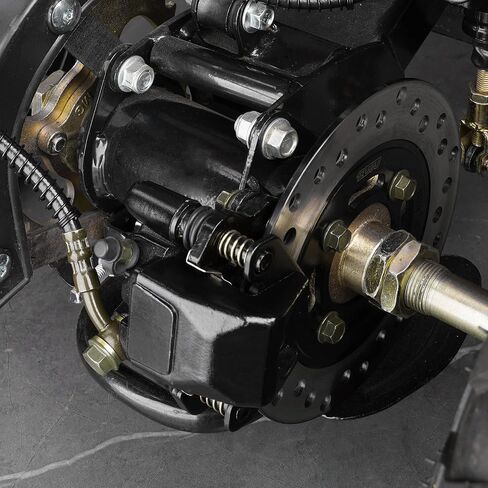Rear Foot Brake Master Cylinder Caliper Set for 50cc 70cc 90cc 110cc 125cc Taotao 125D Boulder B1 Coolster Yamoto Vitacci Kazuma SunL 3050HD 3050C RPS Icebear ATV Quad 4 Wheeler in Saudi Arabia