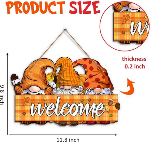Reversible Fall Thanksgiving And Winter Christmas Sign Wooden Hanging Double Sided Sign Holiday Wooden Signs Thanksgiving And Christmas Party Fall Winter Home Holiday Door Wall Decoration in Saudi Arabia