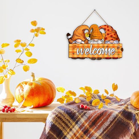 Reversible Fall Thanksgiving And Winter Christmas Sign Wooden Hanging Double Sided Sign Holiday Wooden Signs Thanksgiving And Christmas Party Fall Winter Home Holiday Door Wall Decoration in Saudi Arabia