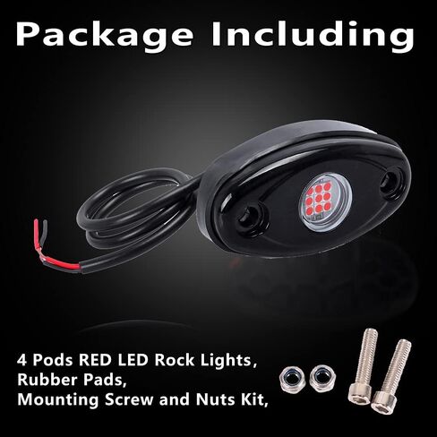4 القرون الأرجواني LED أضواء الصخور طقم إضاءة تحت الماء IP68 لسيارة شاحنة ATV SUV الطرق الوعرة قارب Underbody توهج درب تلاعب مصباح in Kuwait