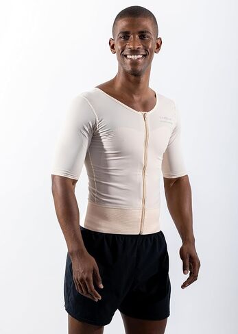 ContourMD Post Gynecomastia Surgery, Chest Compression Male Vest w/Sleeves (11S BL XL) in Saudi Arabia