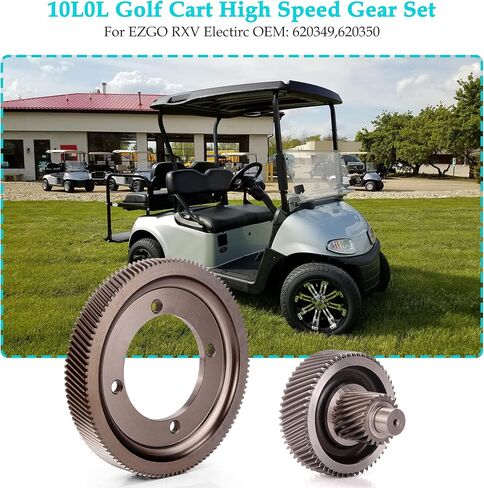 مجموعة تروس داخلية عالية السرعة 10L0L لعربة الجولف الكهربائية EZGO RXV 2007-up، والعتاد المتوسط ​​وتروس القيادة، OEM # 620349، 620350 in Saudi Arabia