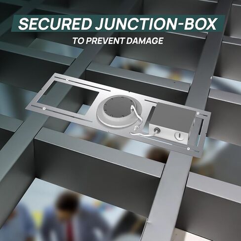 24 حزمة من لوحة تركيب البناء الجديدة مع فتحة دائرية متماثلة مقاس 2/3/3.75/4/5/6 بوصة لـ 6 أنواع من الحجم المسطح، دعامة إضاءة ويفر مجوفة، غطاء إضاءة LED مجوف in Kuwait