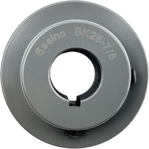 BK25-7/8 Single Groove V Belt Pulley,7/8 inch bore,2.65 inch Outside Diameter,V-Belt Sheave Cast Iron for A AX B BX 4L 5L V-Belts,BK2578 Pulley in Saudi Arabia