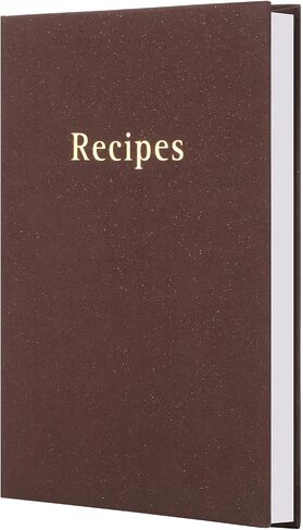 كتاب الوصفات كتاب الوصفات لكتابة وصفاتك الخاصة مع 62 صفحة فارغة من كتاب الوصفات (برتقالي) in Saudi Arabia