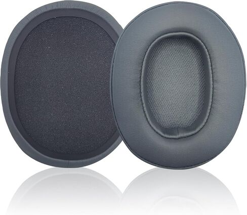 Replacement Ear Pads for Skullcandy Crusher Wireless/Evo/ANC Hesh 3/EVO/ANC, Headphones Ear Cushions, Headset Earpads, Ear Cups Cover-Black in Saudi Arabia