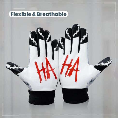 Sticky+ Football Gloves - Shadow Strike - Youth Football Gloves - Advanced Stitching - Youth Football Gloves for Boys - Youth Football Gloves for Kids - Youth Small Football Gloves in Saudi Arabia