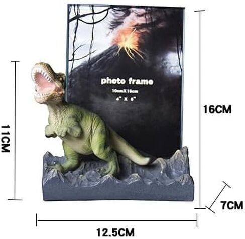 Dinosaur Photo Frame Picture Display Statue Tabletop 4" X 6" Tyrannosaurus Rex in Kuwait