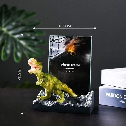 Dinosaur Photo Frame Picture Display Statue Tabletop 4" X 6" Tyrannosaurus Rex in Kuwait