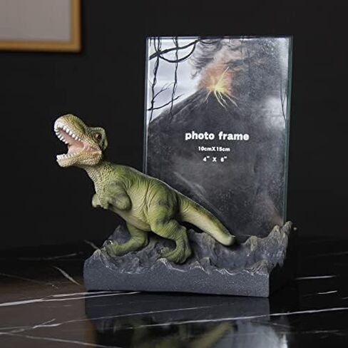 Dinosaur Photo Frame Picture Display Statue Tabletop 4" X 6" Tyrannosaurus Rex in Kuwait