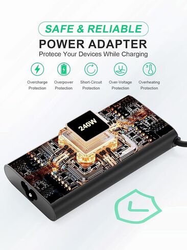 100W USB C شاحن الكمبيوتر المحمول متوافق مع Dell Latitude 5540 5440 7440 5340 7340 7640 9440 2-in-1 الدقة 5480 3580 3480 3581 5680 Inspiron 14 16 5000 5430 7440 5630 in Saudi Arabia