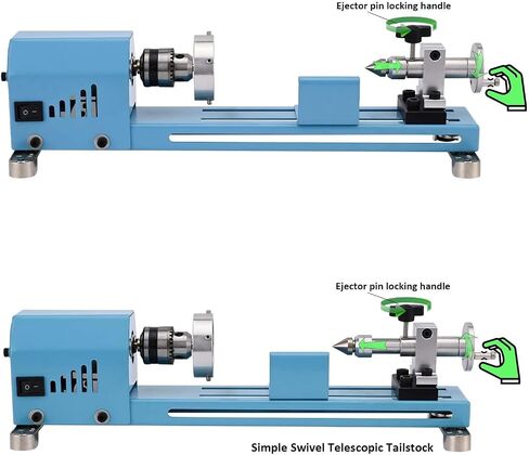 Mini Lathe Machine Torno Para Madera Multi-Purpose Lathe With Professional Tools Cutting Grinding Polishing Desktop Metal Lathes in Saudi Arabia