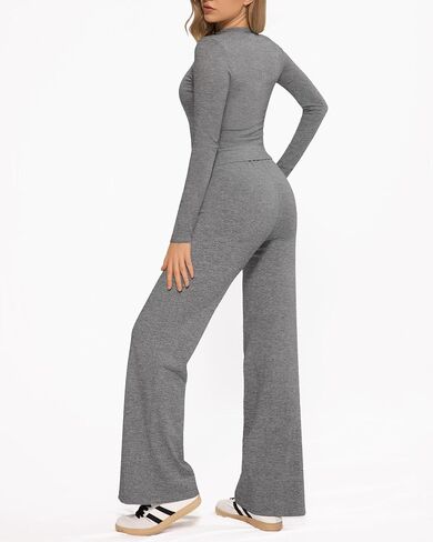 MANGOPOP Women's 2 Piece Lounge Sets Tracksuit Fall Outfits Sweatsuits Set in Saudi Arabia
