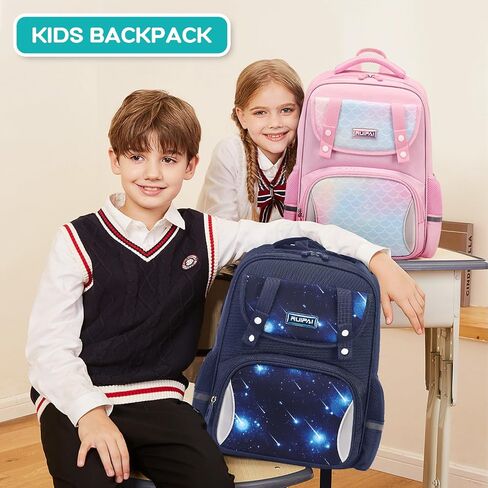 Girls Backpack，Mermaid Backpack for Kindergarten Primary School,Kids bookbag for Girls Age 4-8,Daycare Backpack in Saudi Arabia