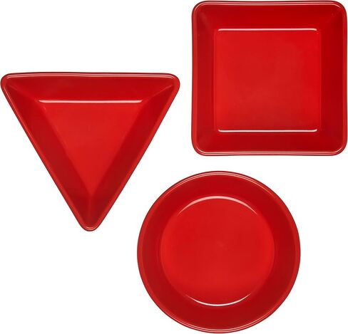 Le Creuset Stoneware Set of 3 Tapas Dishes, Sea Salt in Kuwait