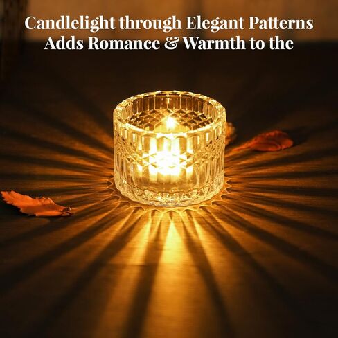 NiHome 12 Pack Embossed Candle Jars for Making Candles, 6 OZ Glass Candle Jars with Lids Empty Food Storage Containers Tealight Holders for Spice, Powder, Liquid, Leakproof in Saudi Arabia