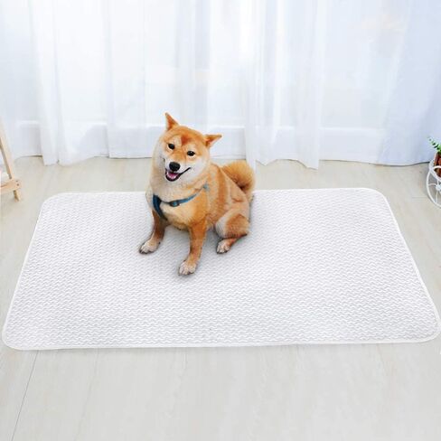 وسادة سرير مقاومة للماء من يوفوس قابلة للغسل وإعادة الاستخدام، 4 طبقات من واقي مرتبة لسلس البول، سطح قطني 100% للأطفال والبالغين والحيوانات الأليفة in Kuwait