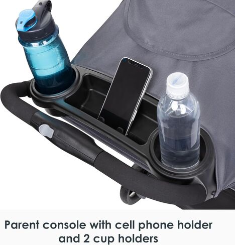 Baby Trend Sit N' Stand® Double 2.0 Stroller, Dash Black in Saudi Arabia