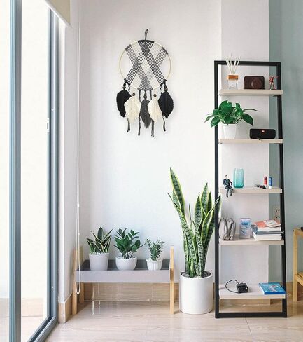 Macrame Wall Hanging Boho Girls Room Decor Handcrafted Art for Bedroom Nursery Apartment in Saudi Arabia