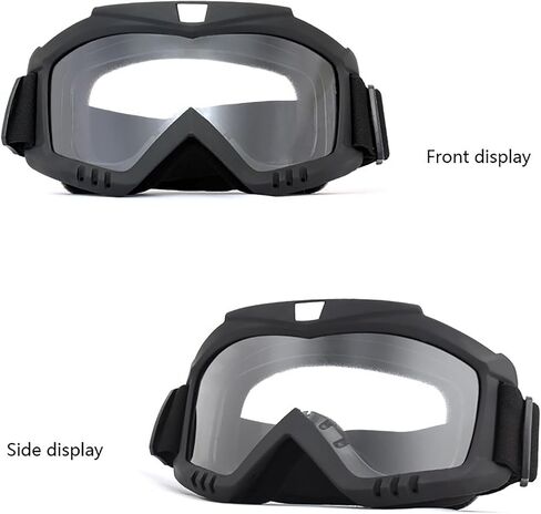 Dirt Bike Goggles, Motorcycle Goggles 2 Pack ATV Goggles Riding Goggles Ski Goggles Windproof Glasses Racing Goggles in Saudi Arabia