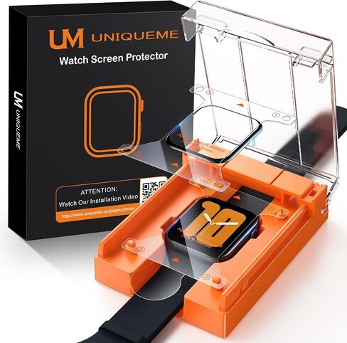 for Apple Watch Series 9/8/7 Screen Protector 41mm - [Strong Asorption] [Ceramic Film Not Glass] iWatch Easy Installation Anti-Scratch HD Clear Cover Soft Film, 2 Packs in Saudi Arabia