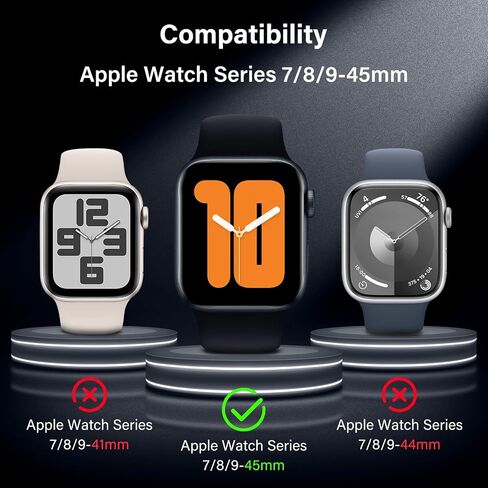 for Apple Watch Series 9/8/7 Screen Protector 41mm - [Strong Asorption] [Ceramic Film Not Glass] iWatch Easy Installation Anti-Scratch HD Clear Cover Soft Film, 2 Packs in Saudi Arabia