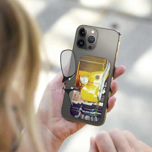 Always With You ThinOptics Readers - نظارات قراءة بدون ذراع على الأنف - حافظة مطبوعة رفيعة يتم ربطها بالهاتف أو تناسب المحفظة in Kuwait