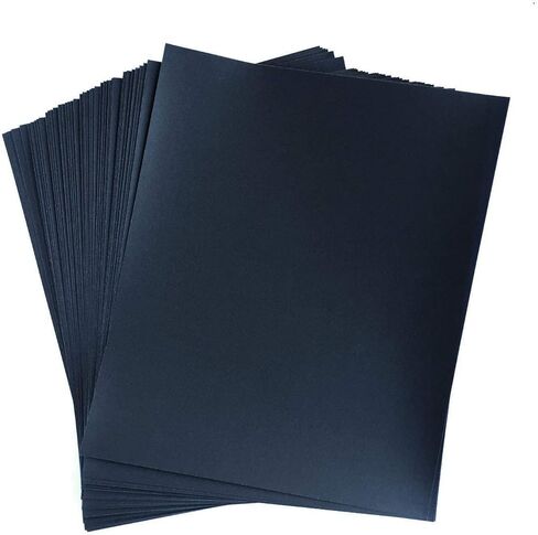 Premium 9" x 11" 100 Grit Wet or Dry Waterproof Silicon Carbide Sandpaper Sheets for Wood, Metal, Automotive and Paint (50 Pack - 100 Grit) in Kuwait