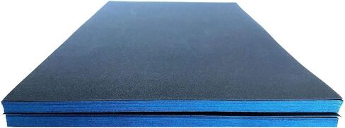 Premium 9" x 11" 100 Grit Wet or Dry Waterproof Silicon Carbide Sandpaper Sheets for Wood, Metal, Automotive and Paint (50 Pack - 100 Grit) in Kuwait