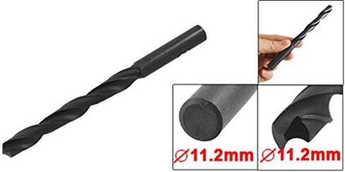 uxcell 2pcs 9.1mm Dia Split Point Tip 124mm Long High-Speed Steel Twist Drill Bit in Saudi Arabia