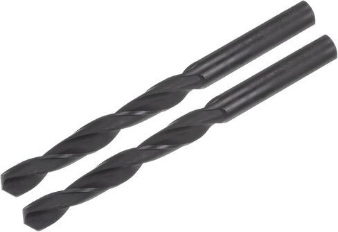 uxcell 2pcs 9.1mm Dia Split Point Tip 124mm Long High-Speed Steel Twist Drill Bit in Saudi Arabia