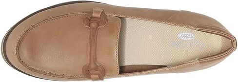 Dr. Scholl's Shoes Womens Avenue Leather Slip on Loafers Tan 9 Medium (B,M) in Saudi Arabia