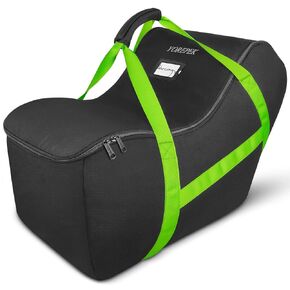 YOREPEK Infant Car Seat Travel Bag Compatible with All Nuna Pipa Car Seat and Base, for Doona Car Seat Without Base, Padded Carseat Cover for Airplane Travel, Car Seat Bags for Air Travel, All Black