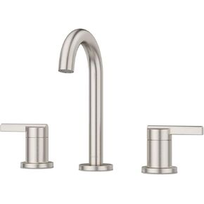 Pfister LG49-BI0K Pfister LG49-BI0 Brislin 1.2 GPM صنبور حمام واسع الانتشار مع مجموعة تصريف منبثقة