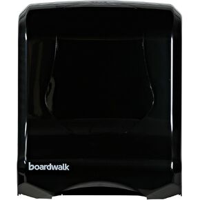 Boardwalk T1770BKBW 11.75 in. x 6.25 in. x 18 in. Ultrafold Multifold/C-Fold Towel Dispenser - Black Pearl