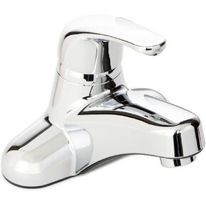 Stylewise Single-Handle Centerset Non-Metallic Bathroom Faucet, Polished Chrome