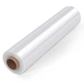 Stretch Wrap Film- FUGACITY 15 Inch 1000 ft Shrink Wrap for Pallet Wrapping, Industrial Strength 1 Roll Pallet Wrap, Moving Supplies Plastic Wrap Roll, 80 Gauge, 500% Stretch, Transparent