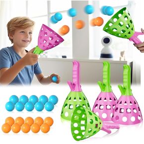 Bennol Outdoor Game Toys for Kids Boys with 20 Balls, Pop Pass Catch Ball Game Outdoor Outside Toys Gifts for 3 4 5 6 7 8+ Year Old Boys Kids, Outside Outdoor Toys Gifts for Kids Boys Ages 3-5 4-8
