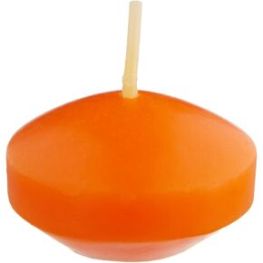 24-Piece Floating Candles, 1.75-Inch, Orange