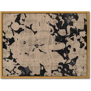 MOXELART Framed Canvas Wall Art Vintage Decor, Retro Fall Wall Art for Living Room Decor, Rustic Autumn Landscape Wall Art for Bedroom, Bathroom, Kitchen, Farmhouse, Office, Wall Decor 12x16In