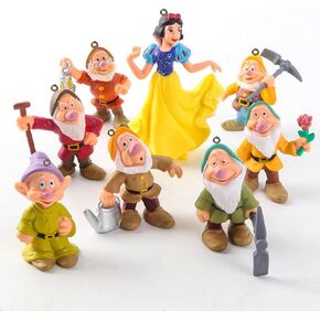 2024 Cute Princess Christmas Tree Decoration Ornament,8 Pcs Princess Christmas Tree Hanging,Princess Christmas Ornaments, Gift to Decorativ Boy Girl at Birthday Party (Color, 8) in Saudi Arabia