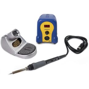 Hakko FX888DX-010BY - Digital Soldering Station with Rotary Encoder (Blue/Yellow Housing)