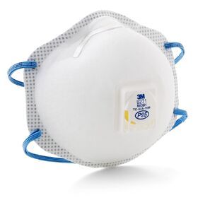 3M Particulate Respirator 8271, P95, Pack of 10, NIOSH APPROVED, Cool Flow Exhalation Valve, Braided Headband, Adjustable M-noseclip, Disposable General Purpose for Dust and other Particles