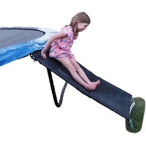 Trampoline Pro The Original Trampoline Climber Best Trampoline Ladder Alternative Heavy Duty Steel Construction Easy to Climb Clamps to Frame for 100% Secure Connection and Rock Wall Grips
