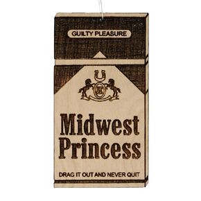 Midwest Princess Christmas Wood Christmas Ornament