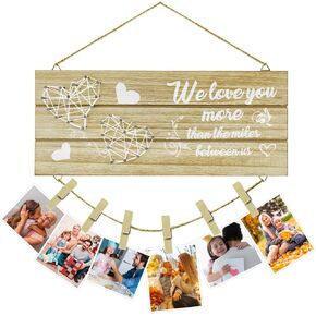 Mothers Day Gifts for Mom, Birthday Mom Gifts, Christmas gifts for mom from daughter Son, Unique Picture Frame New Mom Gift