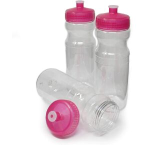 Rolling Sands BPA-Free 24 Ounce Water Bottles, 3 Pack, Made in USA