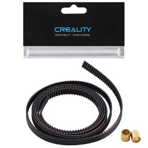 Official Creality Timing Belt Length 2M, Open 2GT Timing Belt Pitch 2mm Width 6mm with 6pcs Copper Sleeve for Ender 3, Ender 3 V2 Series, Ender 3 S1, Ender 3 S1 Pro, Ender-5 Series and CR-10 Series