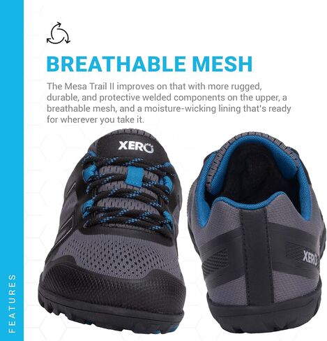 Xero Shoes Women's Mesa Trail II Barefoot Trail Run Shoe in Kuwait